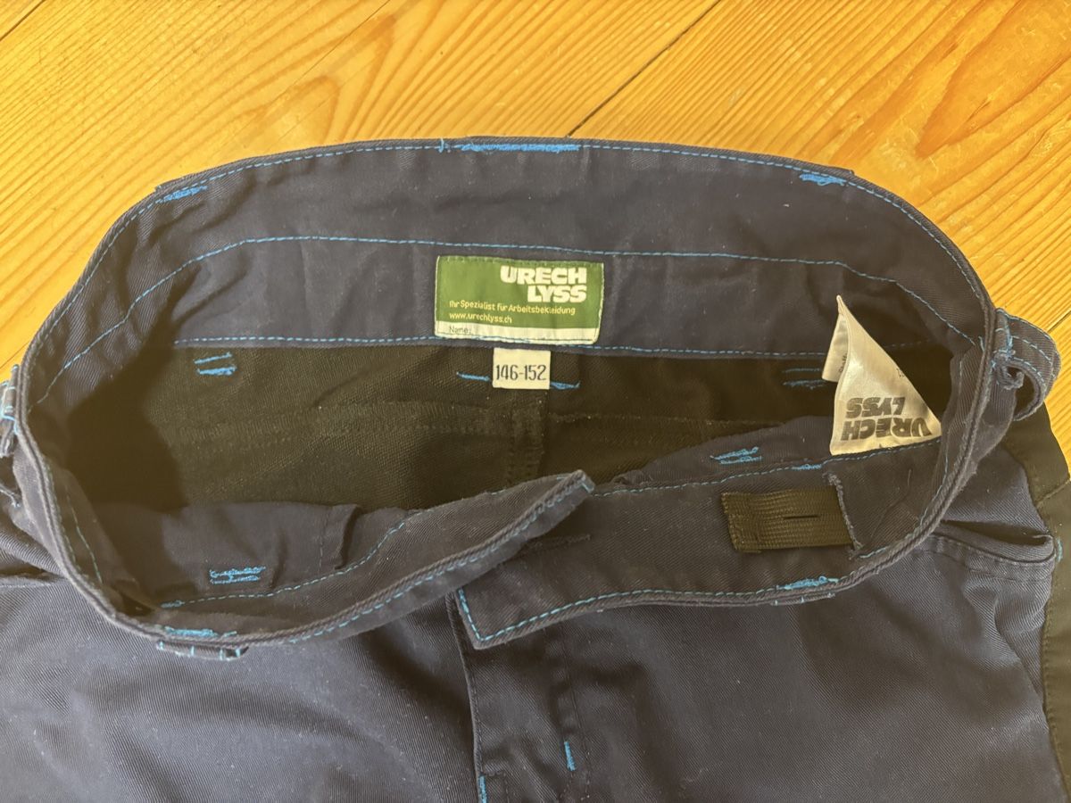 Pantaloni: Arbeitshose URECH LYSS, Grösse 146-152 – Usato da Büren an der Aare venduto da Nikito2001 1