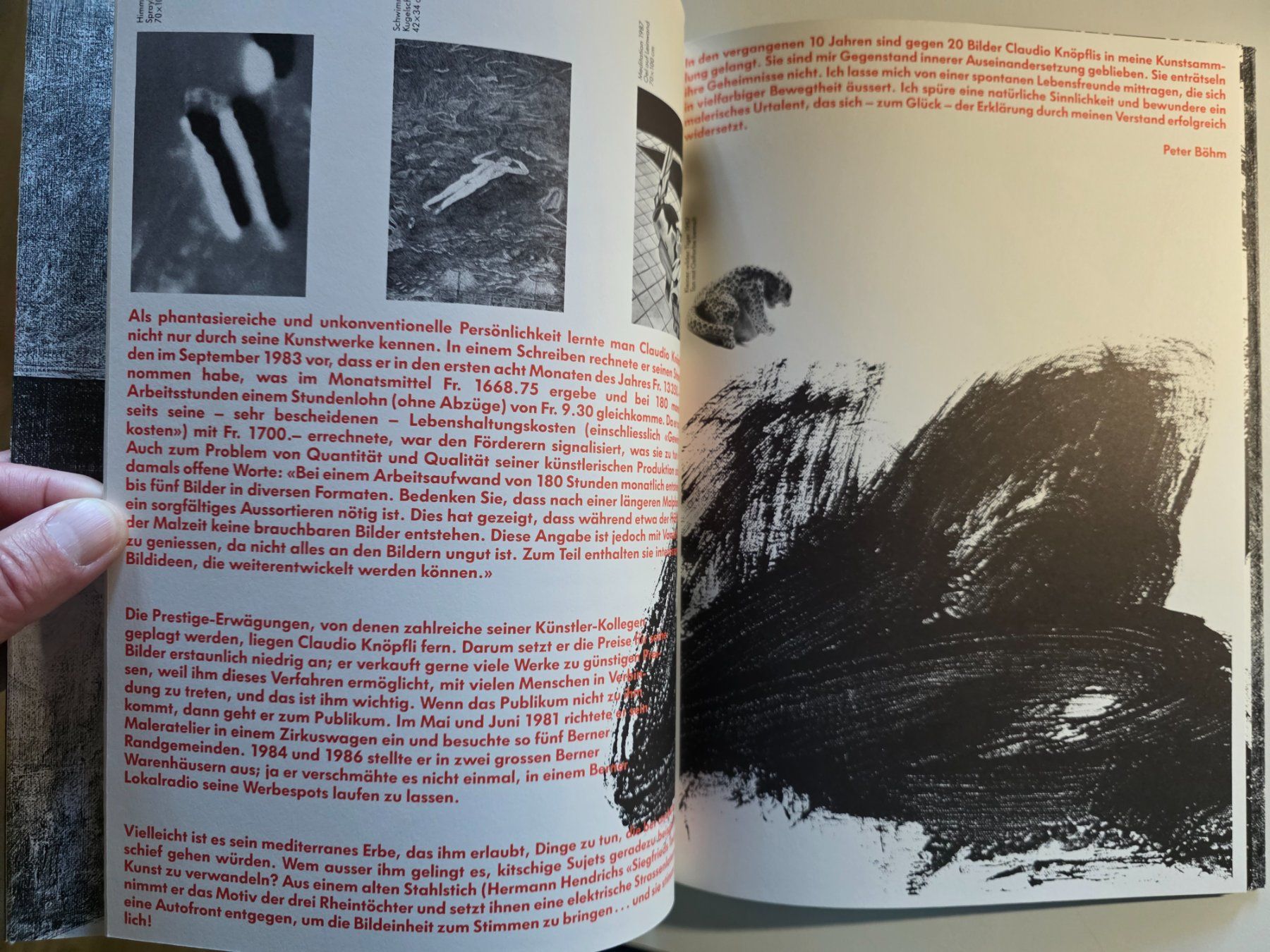 Libri: Claudio Knöpfli - Kunstmuseum Bern 1988 – Usato da Walterswil BE venduto da Lonitti 6