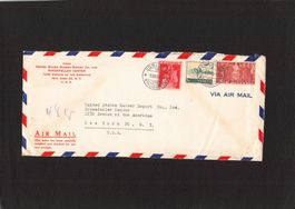 Air - Mail nur fürbestimmte Flüge ! , Zürich - New York,1949