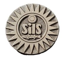 U462 - Pin Sils 100 Jahre Kurverein 1984 HF Versilbert