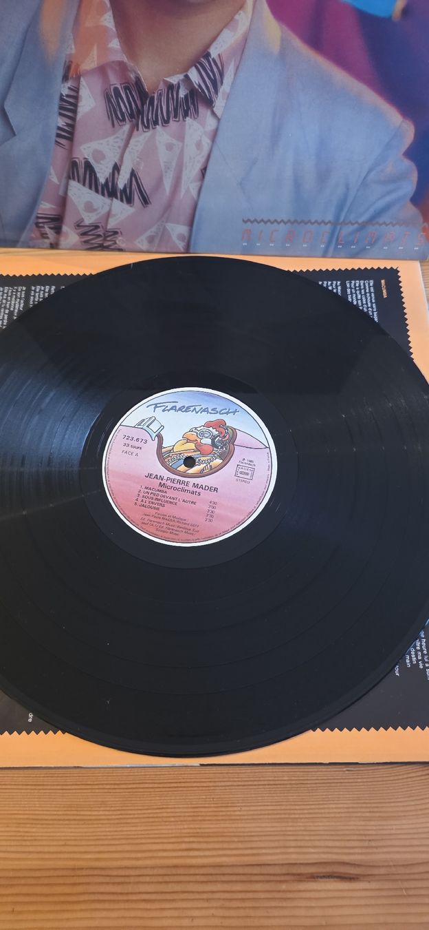 Dischi in vinile: Jean-Pierre Mader - Microclimats Vg,Vg – Usato da Yvonand venduto da RF-VINYL 1