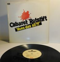 Lp Schallplatte Cabaret Rotstift - 1985