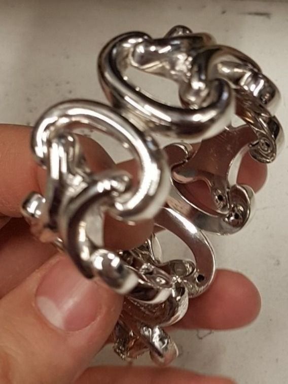 Bracciali & Braccialetti: Globus Armband Silber, sehr exclusive – Nuovo (secondo la descrizione) da Unterägeri venduto da Altgoldschmuck 7