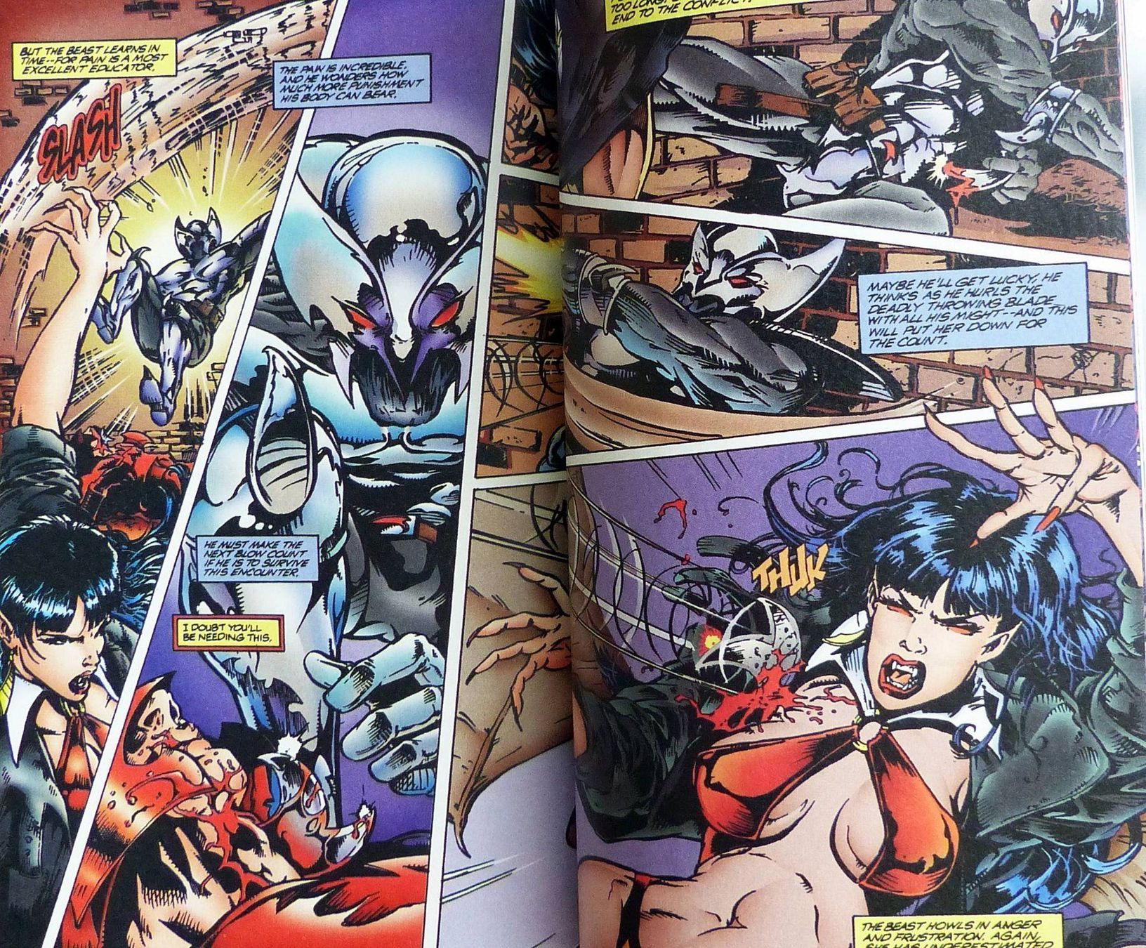 Fumetti: SEXY VAMPIRELLA SHADOWHAWK COMPLETE 2 BOOK STORY 1995 – Usato da Lugano venduto da YouWantUS 5