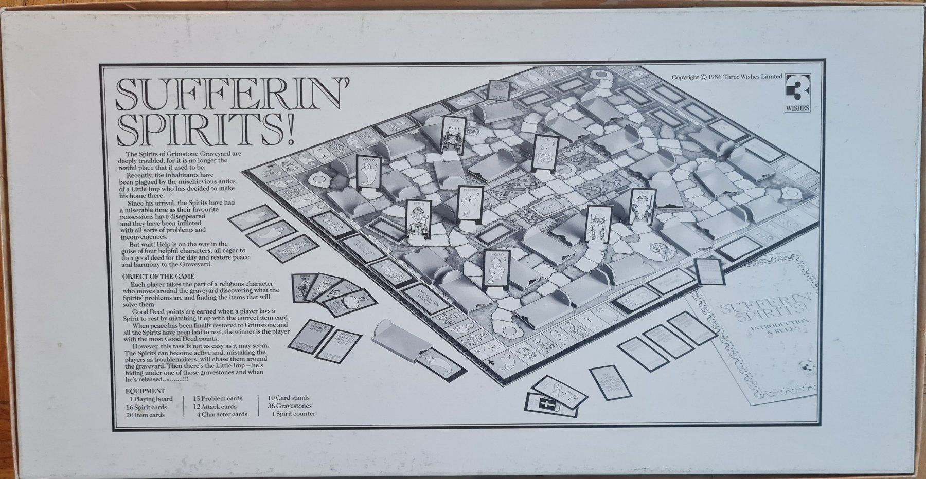 Jeux: Brettspiel: Sufferin' Spirits – D'occasion à Zürich par Desmond01 1