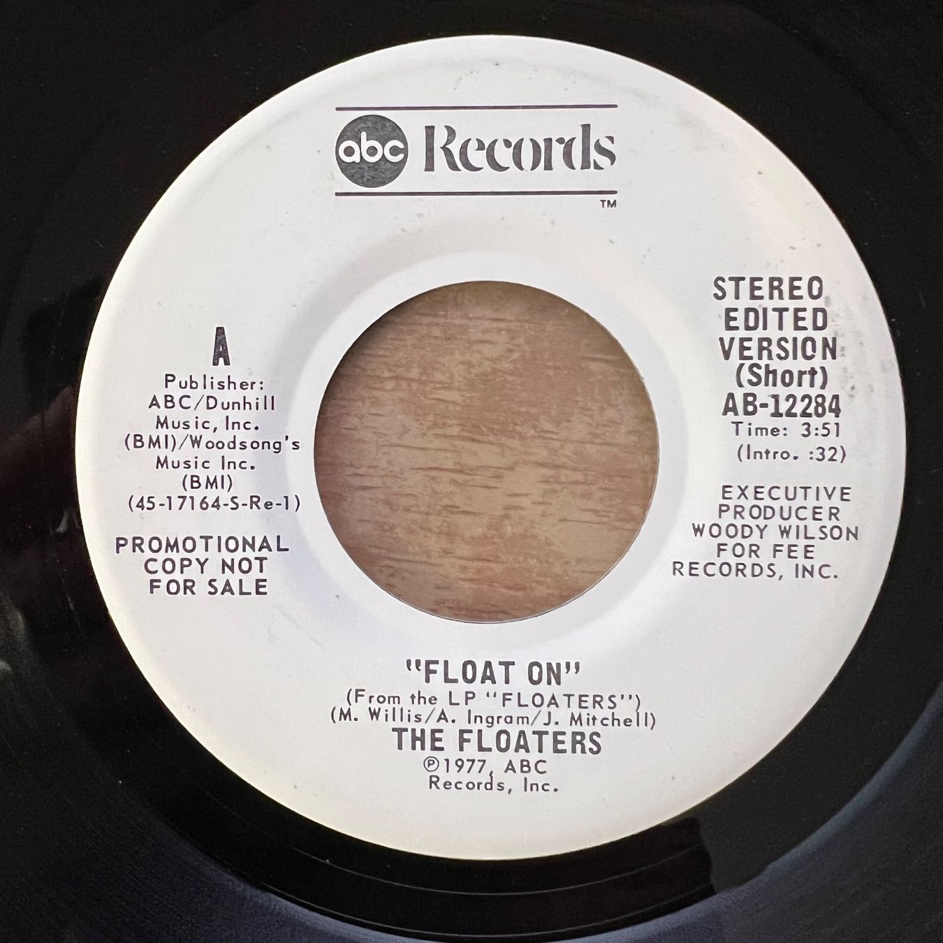 Schallplatten: Floaters - Float On / US-Promo 1977 - TOP – Gebraucht aus Gais von soundcave57