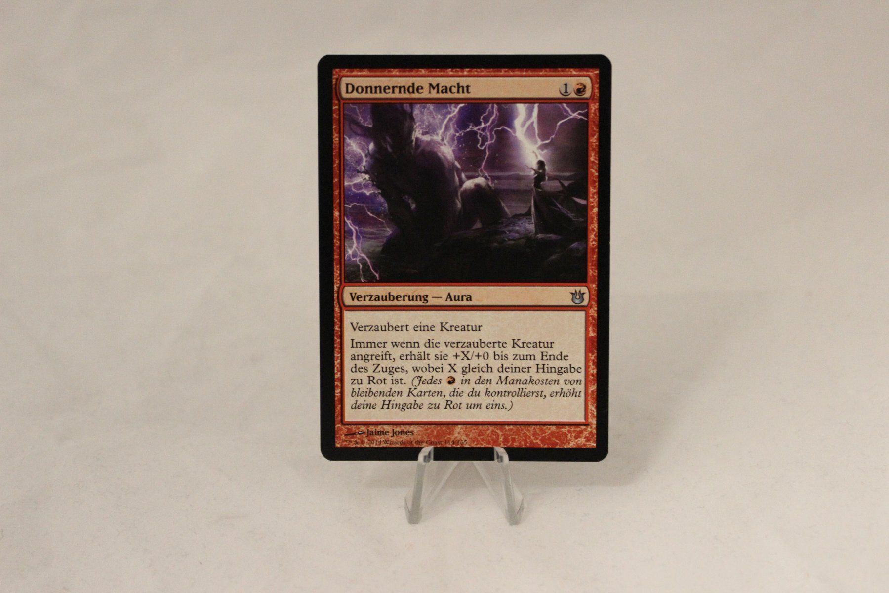 Magic The Gathering Sammelbilder & Trading cards: Donnernde Macht - Magic – Gebraucht aus Dulliken von Sefty