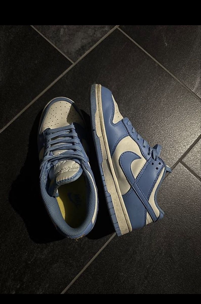 Nike Herrenschuhe: Nike Dunk Low Turnschuhe blau/weiss – Gebraucht aus Wikon von jessi_35