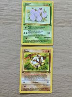 Pokemon Karten Owei und Menki Dschungel Set 1. Edition!