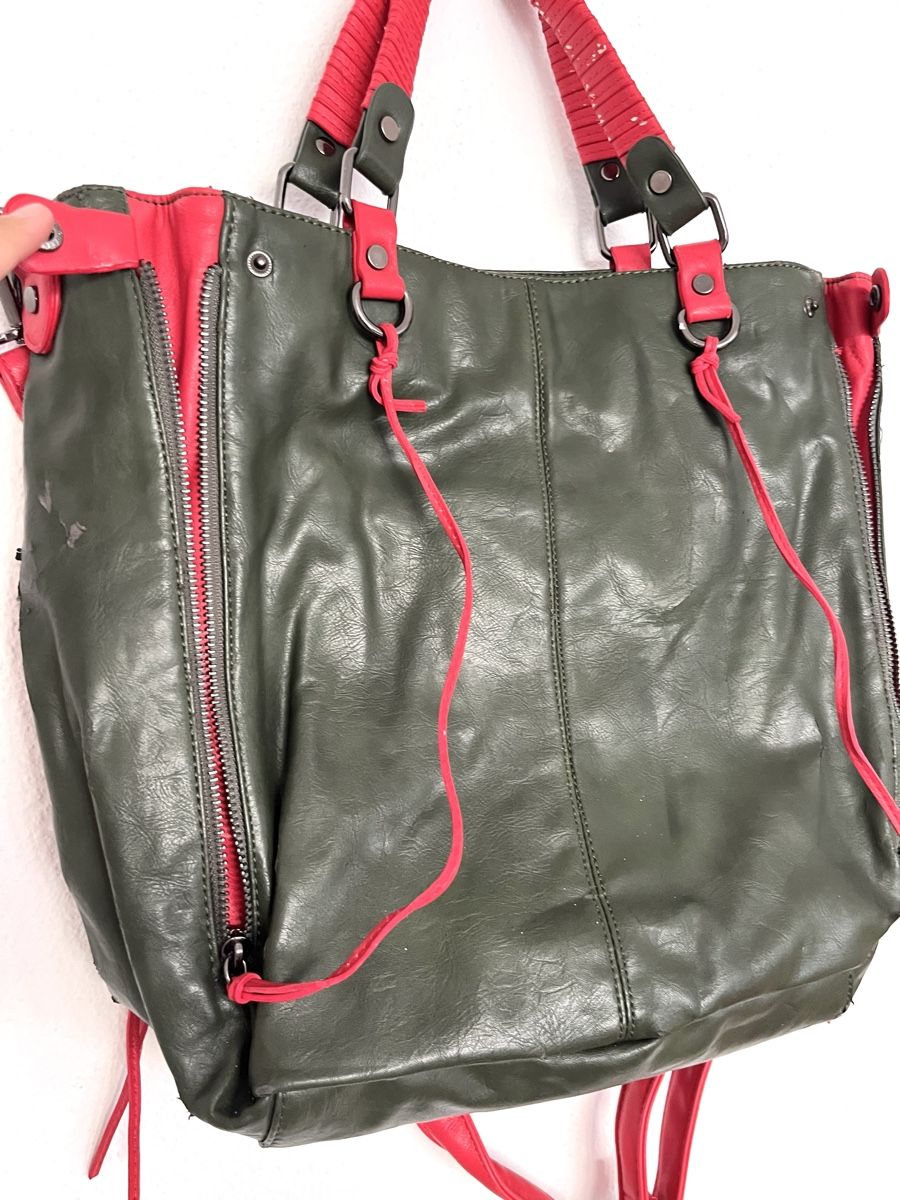 Borse da donna: NEU! GIULIANO TASCHE OLIVE/ROT – Usato da Basel venduto da JJ.Elena 4
