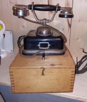 Antikes Industrie Telefon, ev. GF