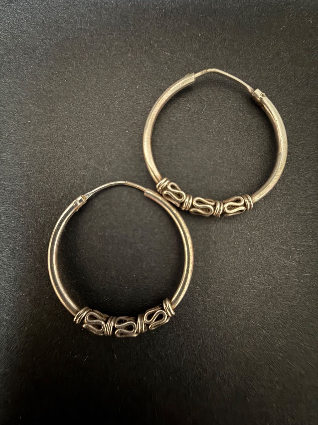 Ohrringe & -stecker: Silber Creolen 925 – Gebraucht aus Spiegel b. Bern von Rogger72 1