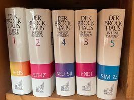 Der Brockhaus in 5 Bänden