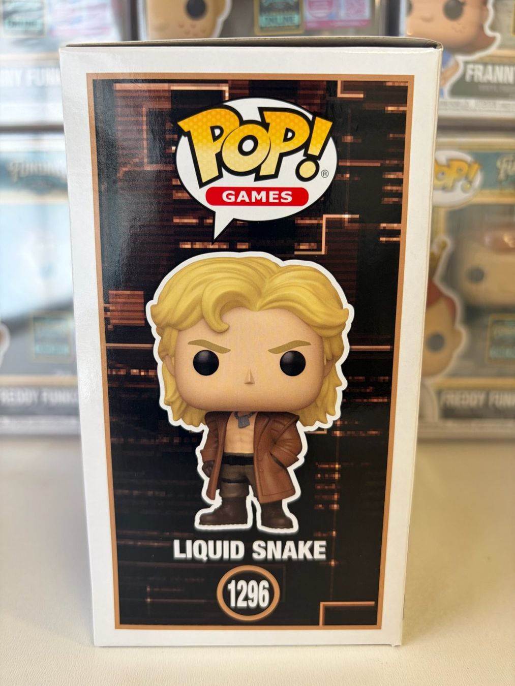 Funko Statuette: Funko POP! Games Metal Gear Solid - Liquid Snake – Nuovo e nell'imballaggio originale da Le Mouret venduto da perfectbijou 1