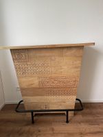Kare Design Receptio Bar/Hausbar aus Mangoholz, Top Zustand!