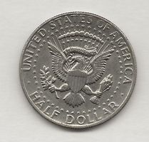 Half Dollar USA 1972 D Kennedy