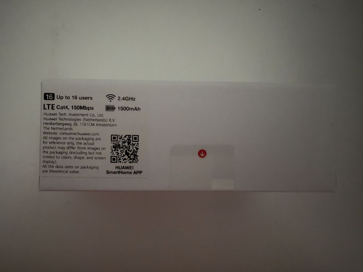 Huawei Modem & Router: Huawei E5576-320 4G LTE Mobile WiFi Router – Usato da Bern venduto da sna_5z2b 4