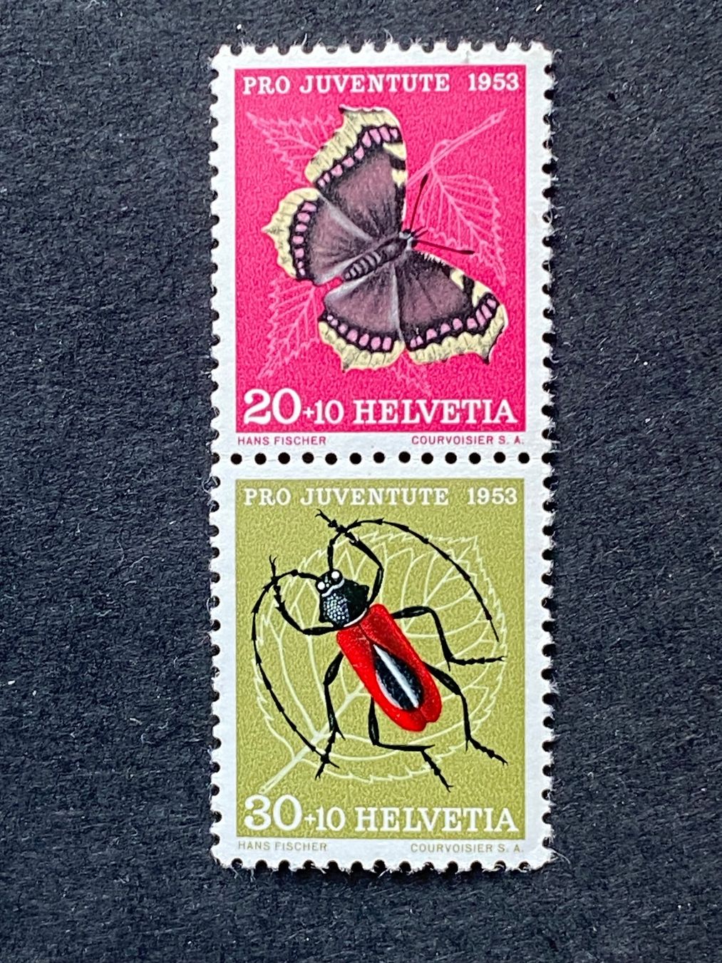 Alle Briefmarken: Z40, postfrisch – Gebraucht aus Aarau von hilde47