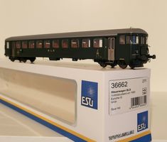 ESU BLS Steuerwagen Grün H0 DC