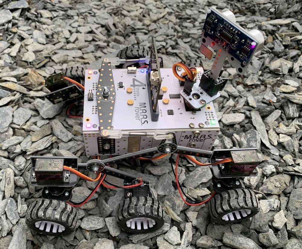 Technics Kit di costruzioni: M.A.R.S. Rover Robot for Microbit or Pi Zero – Nuovo e nell'imballaggio originale da St. Gallen venduto da ari_22