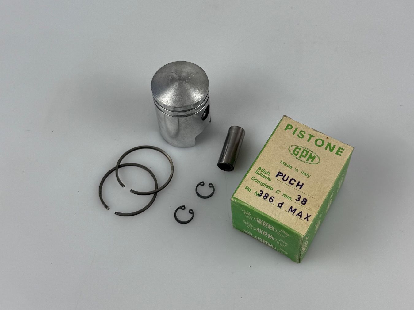 Puch Mofas: GPM Kolben Puch Maxi NOS – Neu und originalverpackt aus Hallau von mofaplus