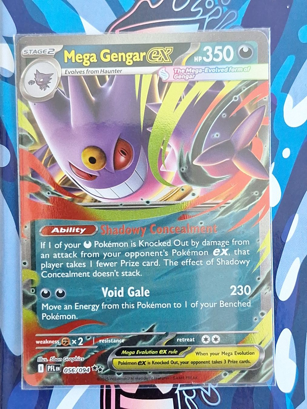 Pokémon Carte collezionabili: Mega Gengar ex - Phantasmal Flames - #14 – Usato da Altstätten SG venduto da GGsGameshop