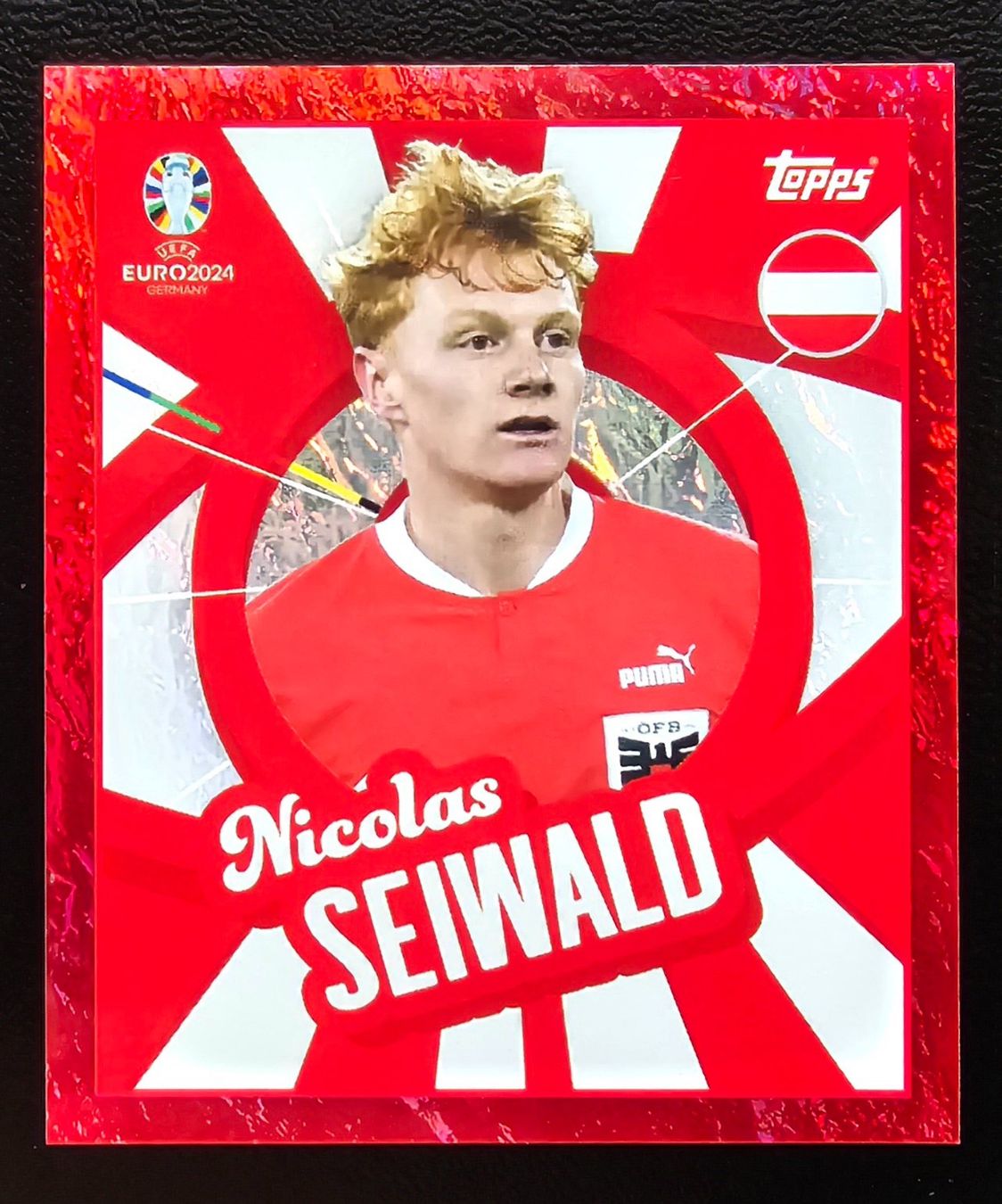 Topps Carte collezionabili: Topps EM 2024--AUT PTW "rotmetallic" – Nuovo e nell'imballaggio originale da Hittnau venduto da stamps_and_coins