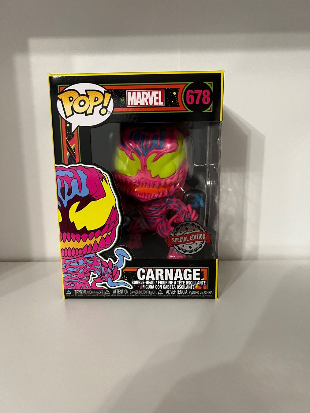 Funko Statuette: Funko Carnage Blacklight - Marvel – Nuovo (secondo la descrizione) da Winterthur venduto da Fischinho