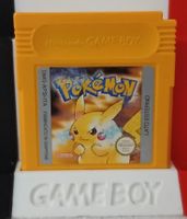 jeu game boy pokemon jaune Italien pile de sauvegarde neuve