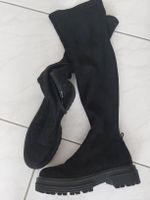 Overknee-Stiefel schwarz