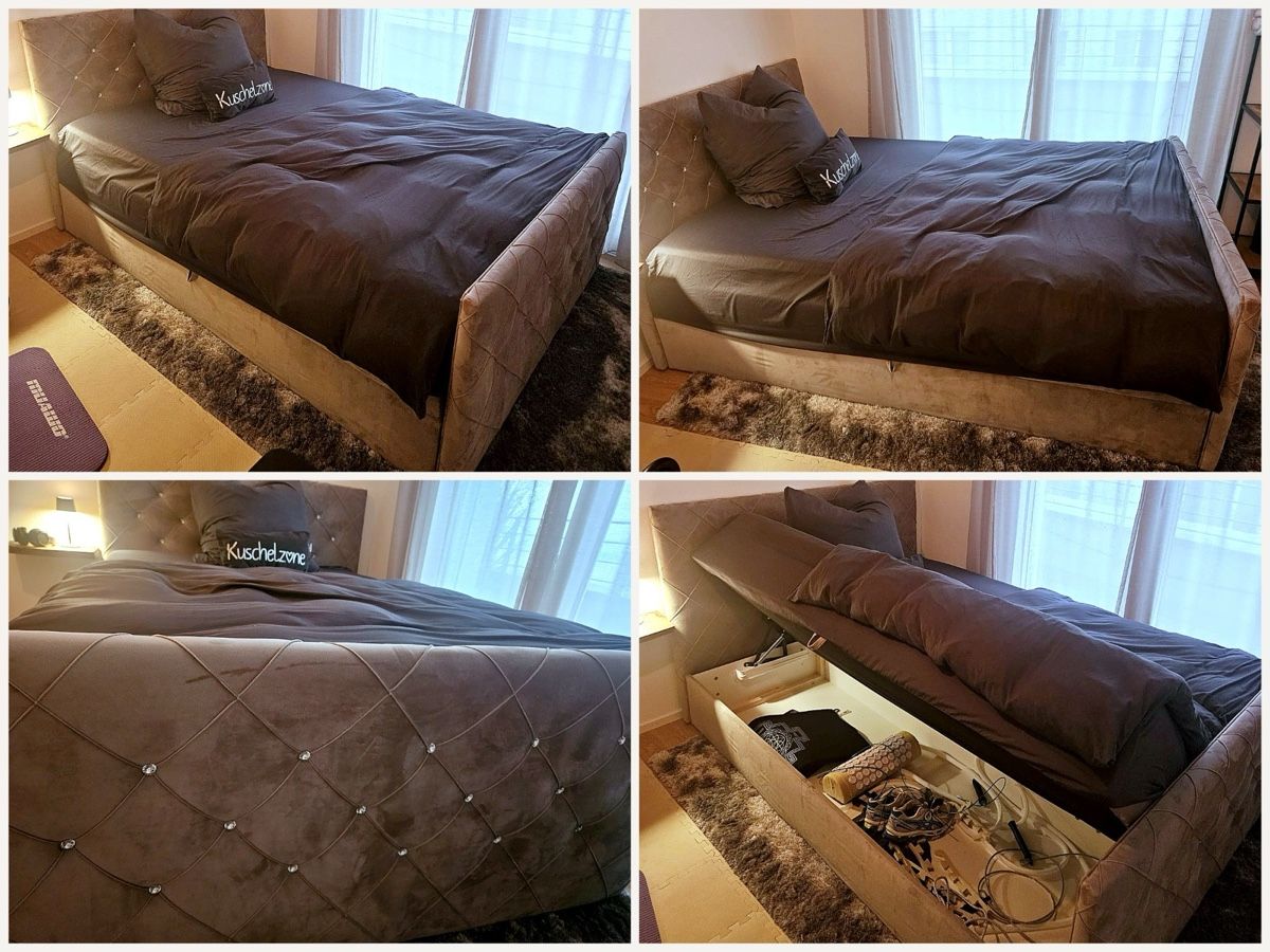 Betten: Bett mit Strass Steine – Gebraucht aus Staad SG von monabella88 1