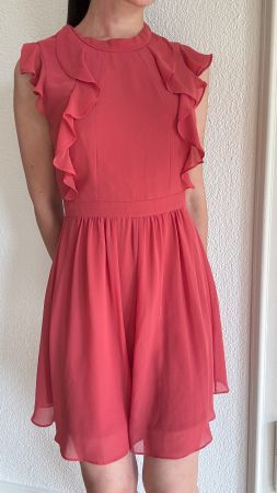 BCBG Kleid in korallrot