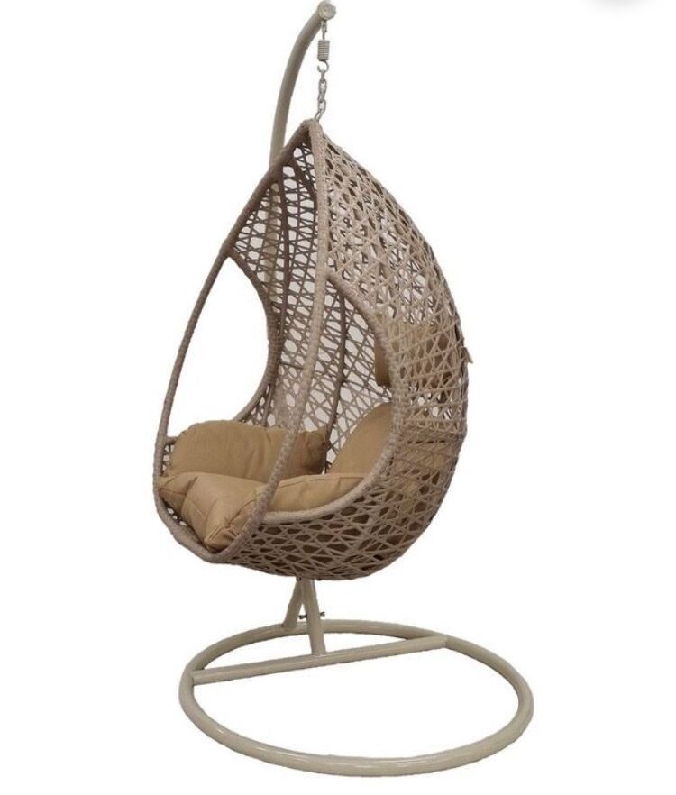 Poltrone pensili da giardino: Hängesessel Hängekorb Rattanlounge – Nuovo e nell'imballaggio originale da Zollikon venduto da natalita-pus