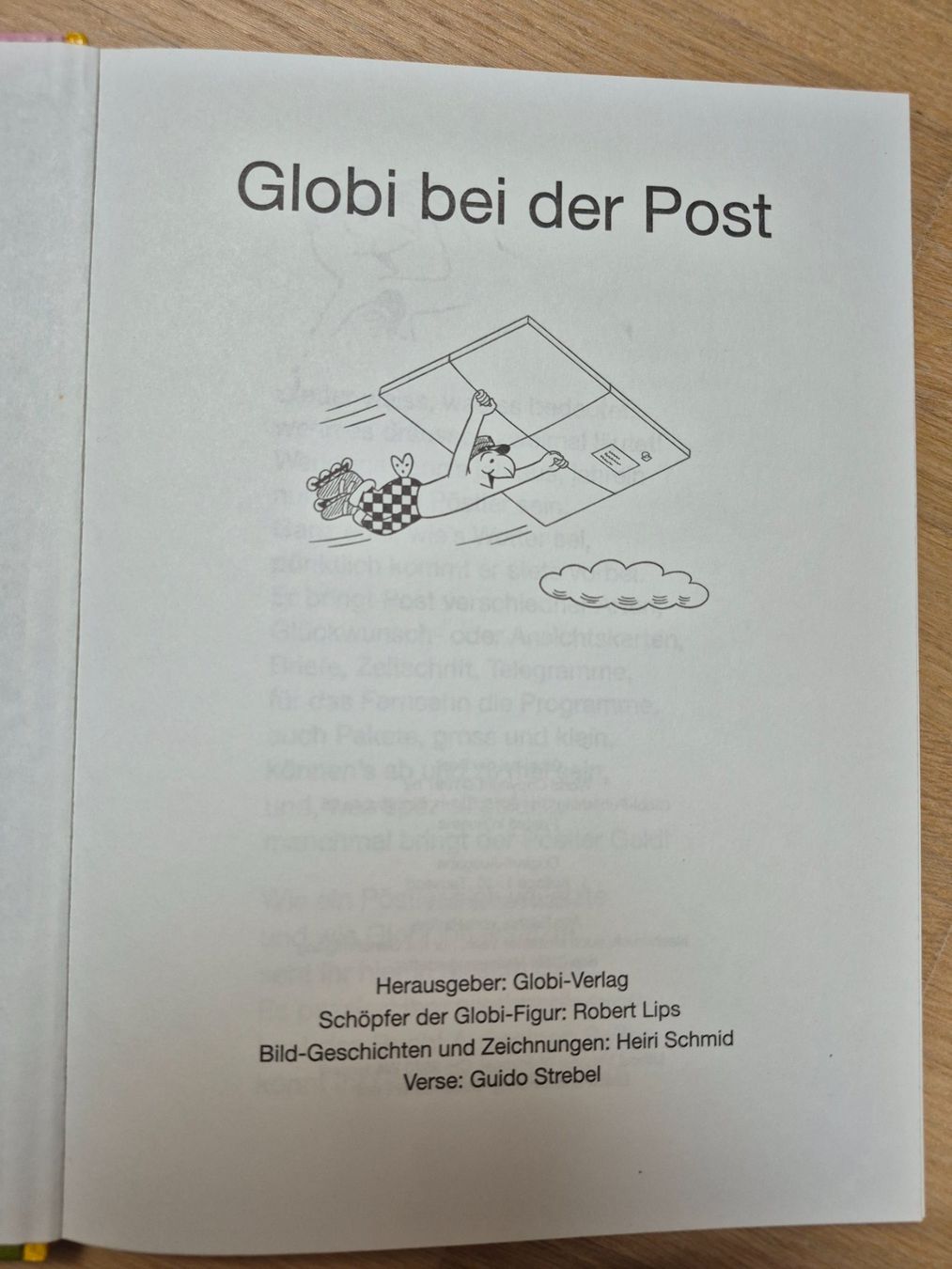 Libri: Globi bei der Post (neuwertig) – Usato da Aristau venduto da Paulemann60 1