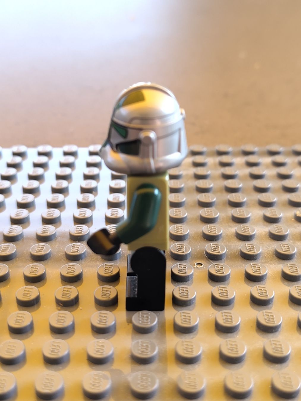 Lego Statuette: Lego Star Wars Comander Green Minifigur – Usato da Liestal venduto da Marin03 2