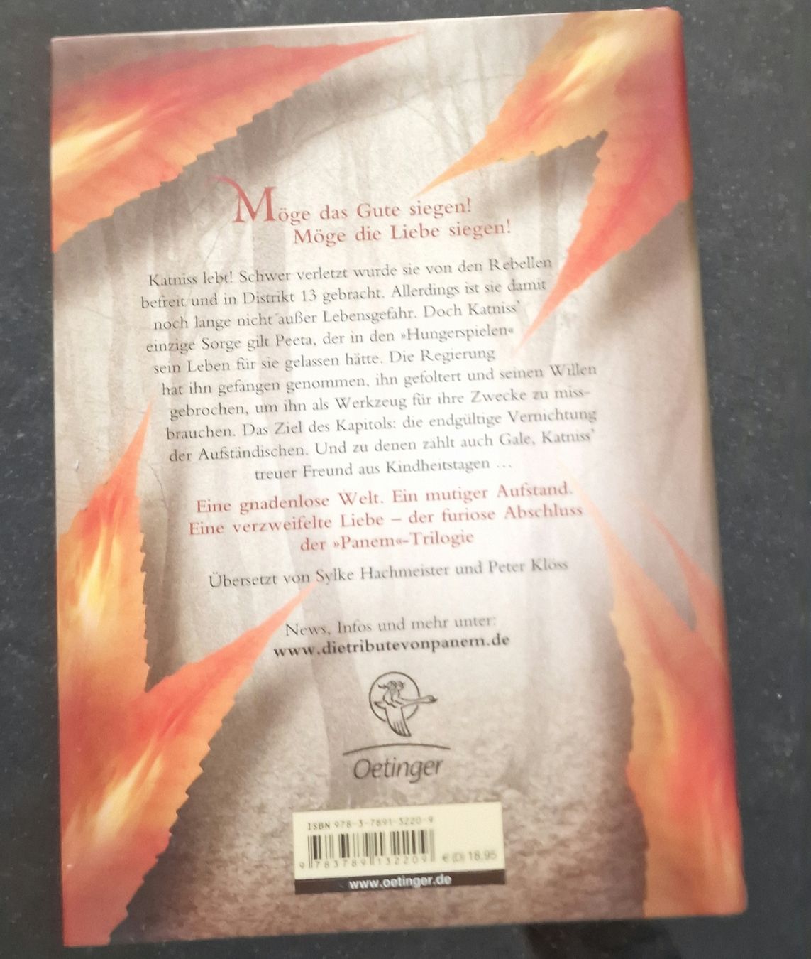 Libri: Die Tribute von Panem "Flammender Zorn" - Suzanne Collins – Usato da Nesselnbach venduto da AJ_26 1