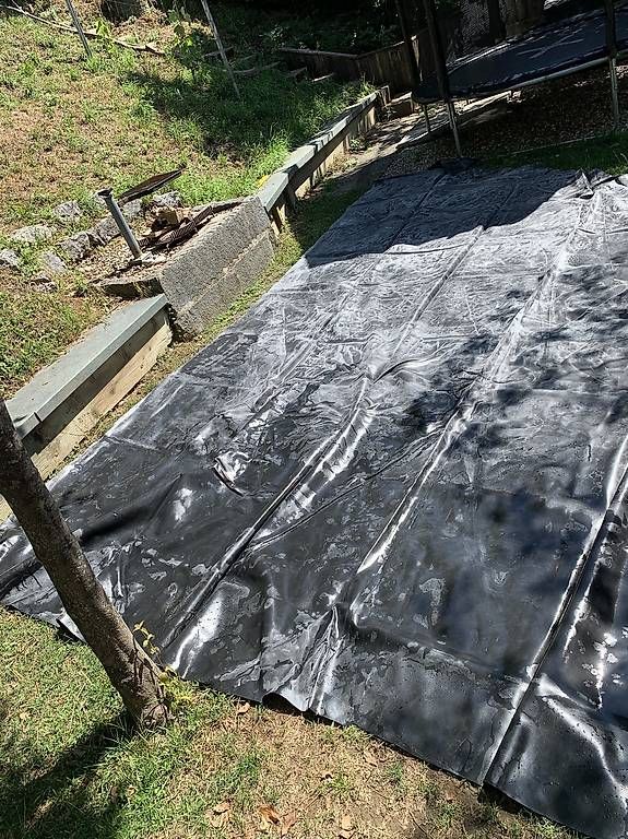 Folien: Teichfolie mit schräger Form – Gebraucht aus Zofingen von zofredam 2