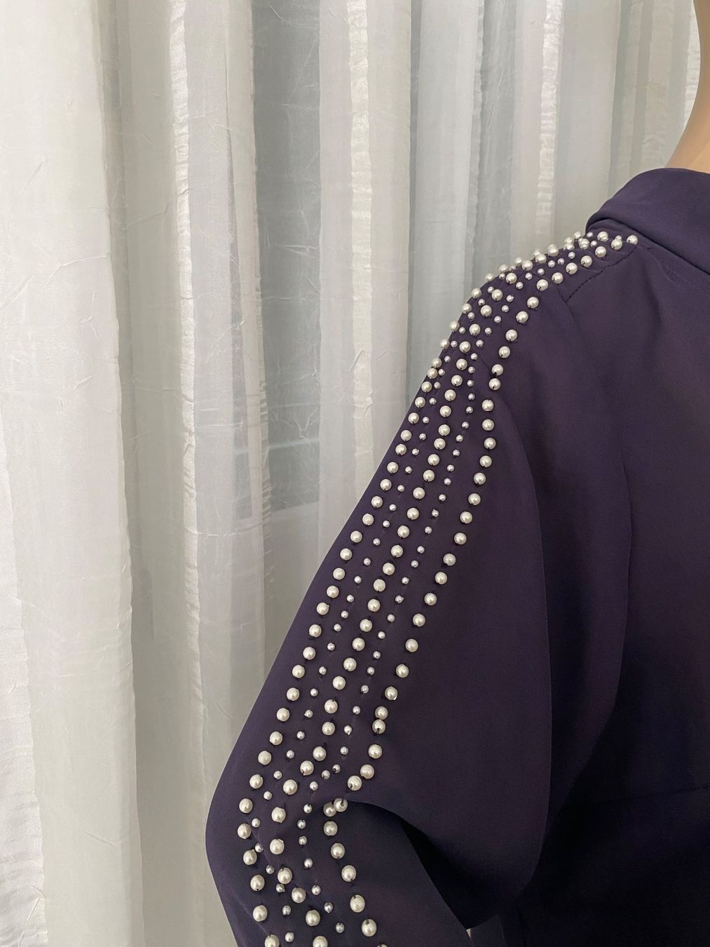 Camicette: ASHLEY BROOKE - einmalige Perlenbluse, violette, L – Nuovo e nell'imballaggio originale da Winkel venduto da ferrari2022 2