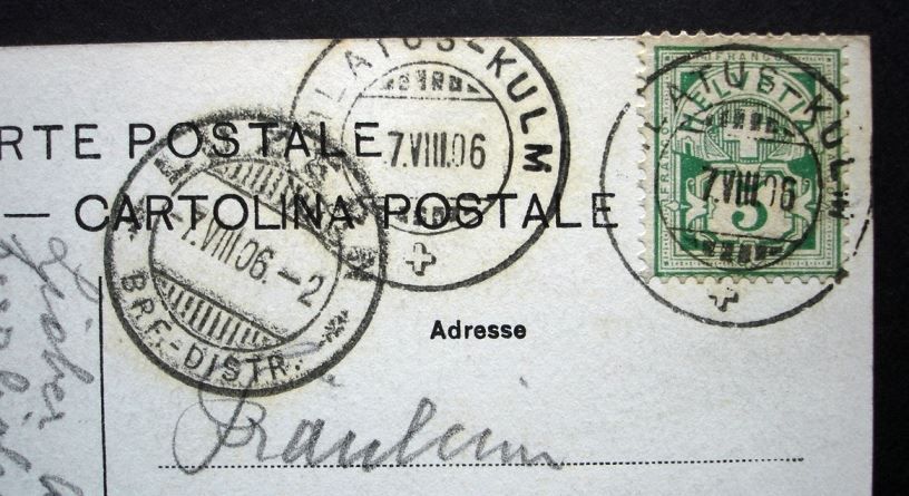 Ansichtskarten: PILATUS-KULM Nr. 218 – Gebraucht aus Jona von philajona 1