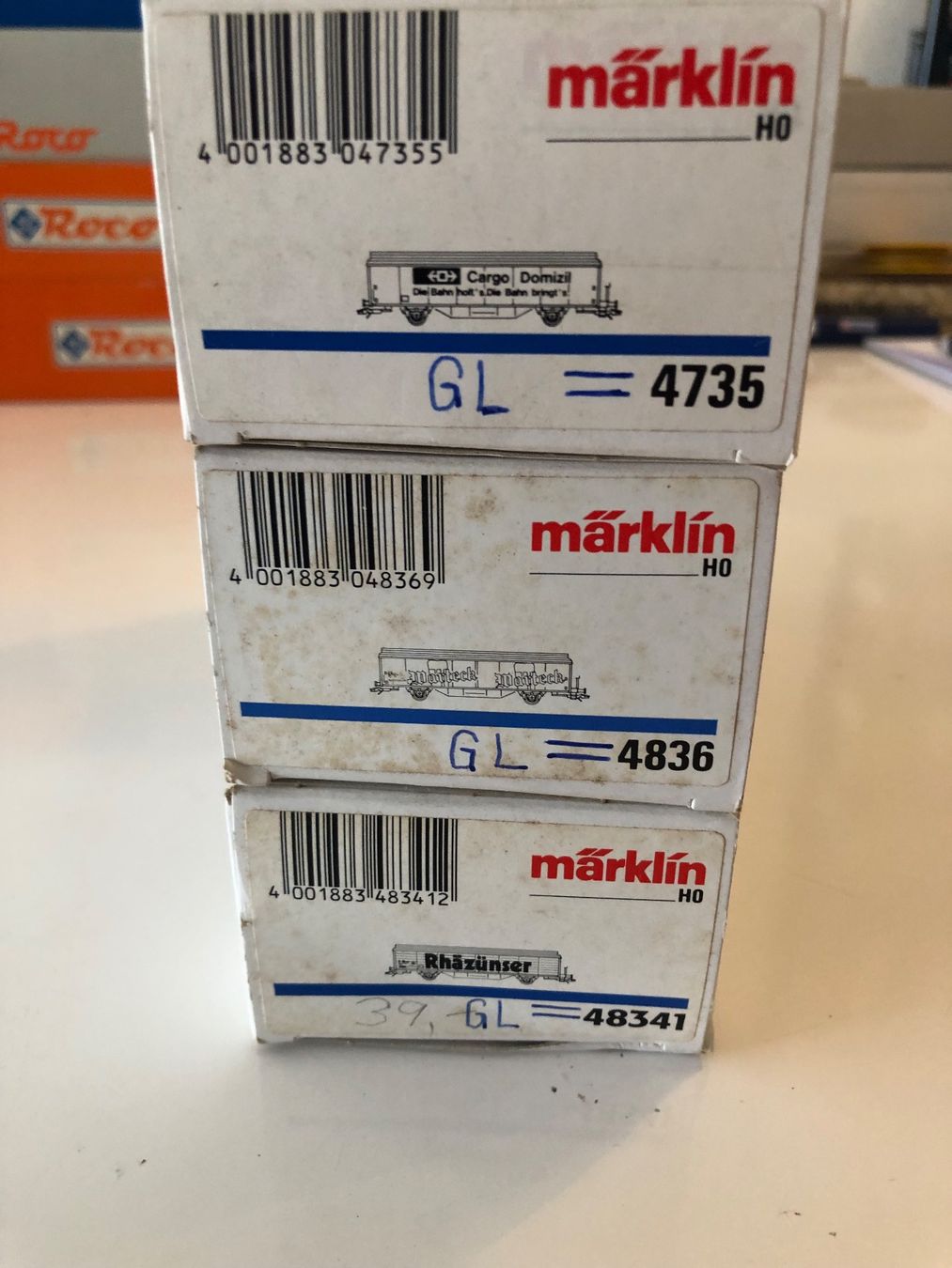 Märklin Trains électriques: Märklin 3er Set Gleichstrom NEU – Neuf avec emballage d'origine à Ostermundigen par Garmin03 1