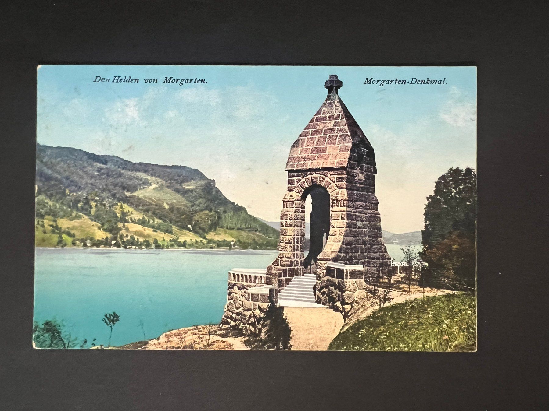 Cartes postales: Ansichtsk. 1912  Morgarten Denkmal (V545) – D'occasion à Hinwil par Sidi4