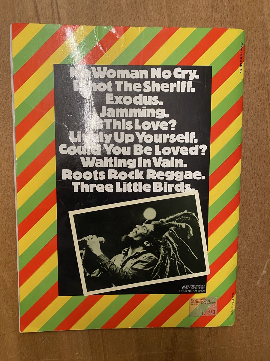 Riviste & Magazine: Bob Marley Notenheft 1981, 48 Seiten – Usato da Wohlen AG venduto da reswo01 5
