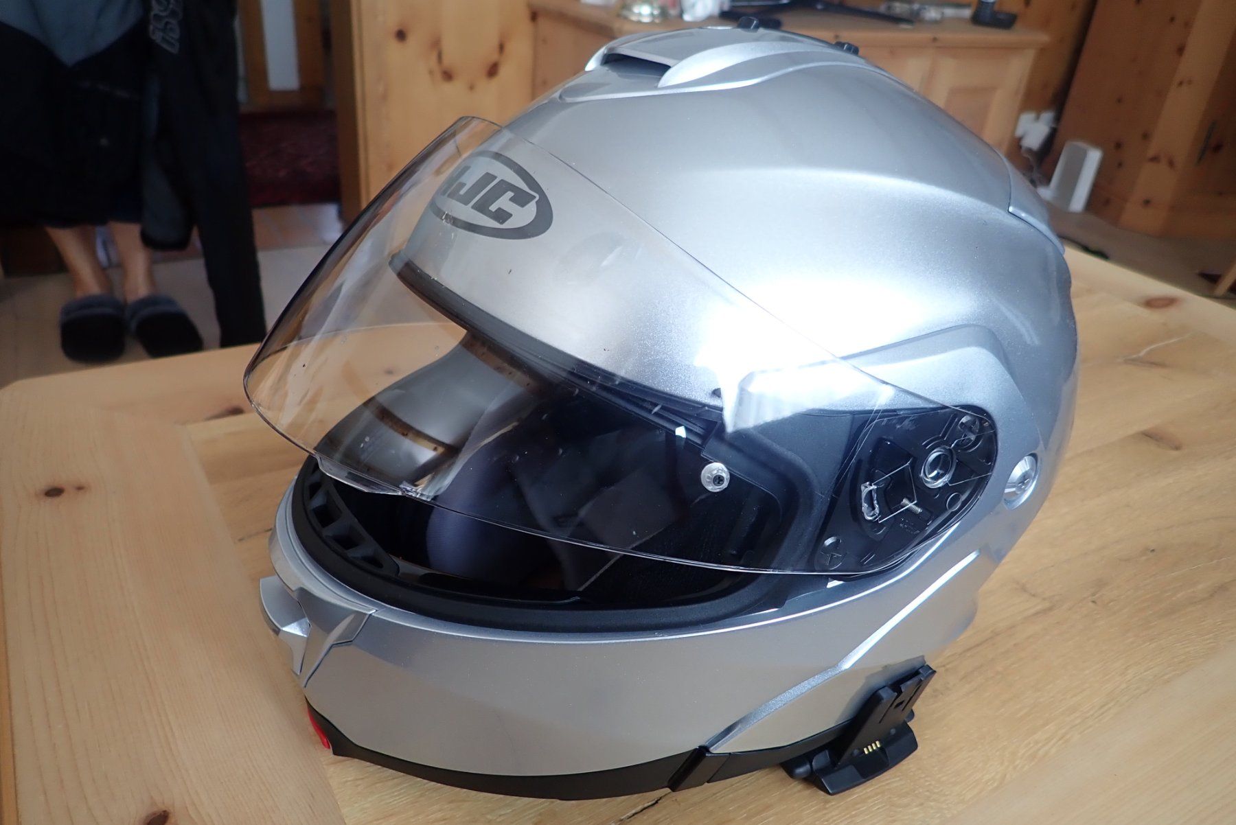 HJC Caschi & visiere: Neuer Motorrad Helm – Nuovo (secondo la descrizione) da Buchs AG venduto da dehelmi 2