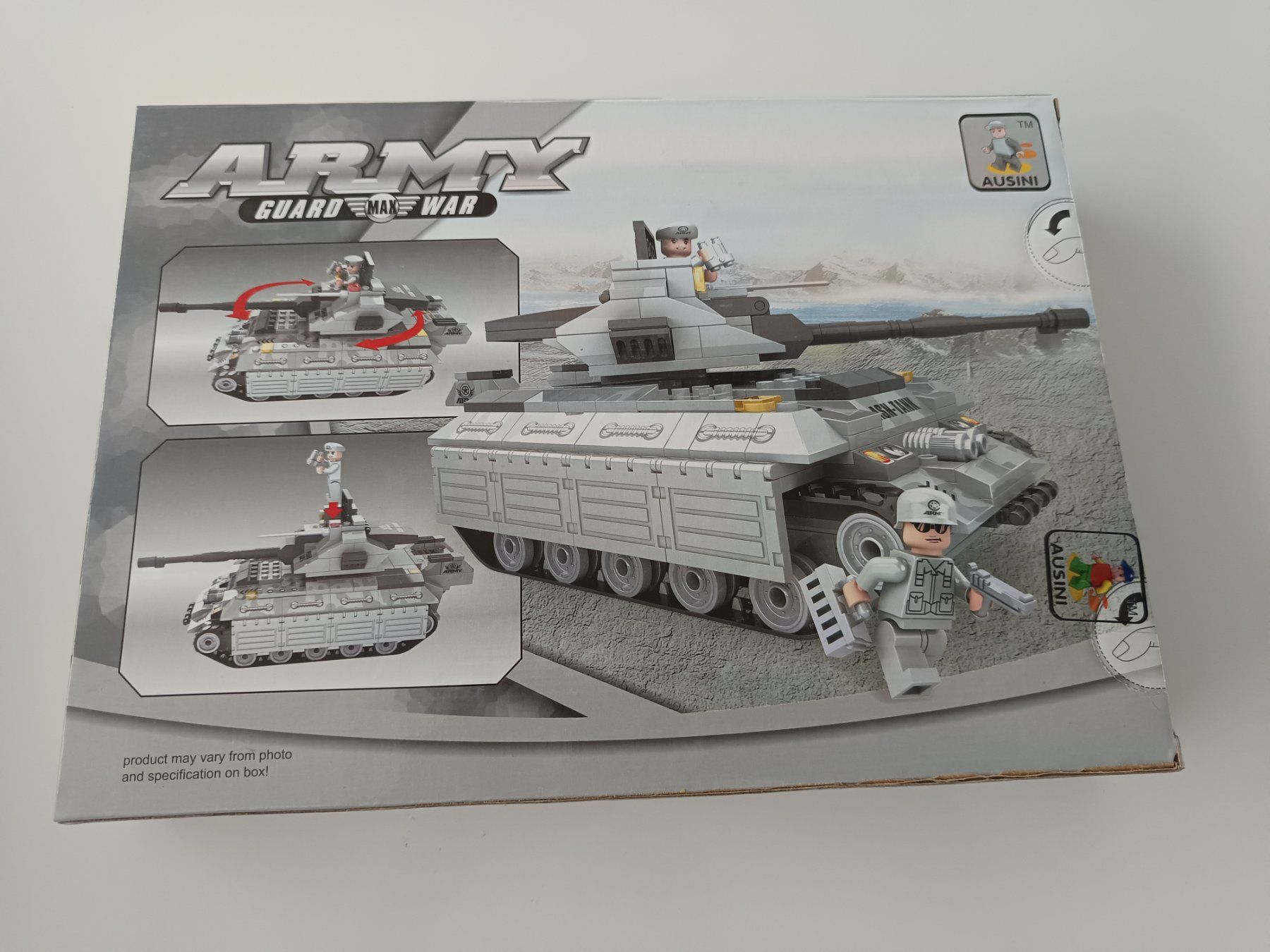 Giocattoli: Neues AUSINI Panzer Baustein Set – Nuovo e nell'imballaggio originale da Rüthi (Rheintal) venduto da Balty 1