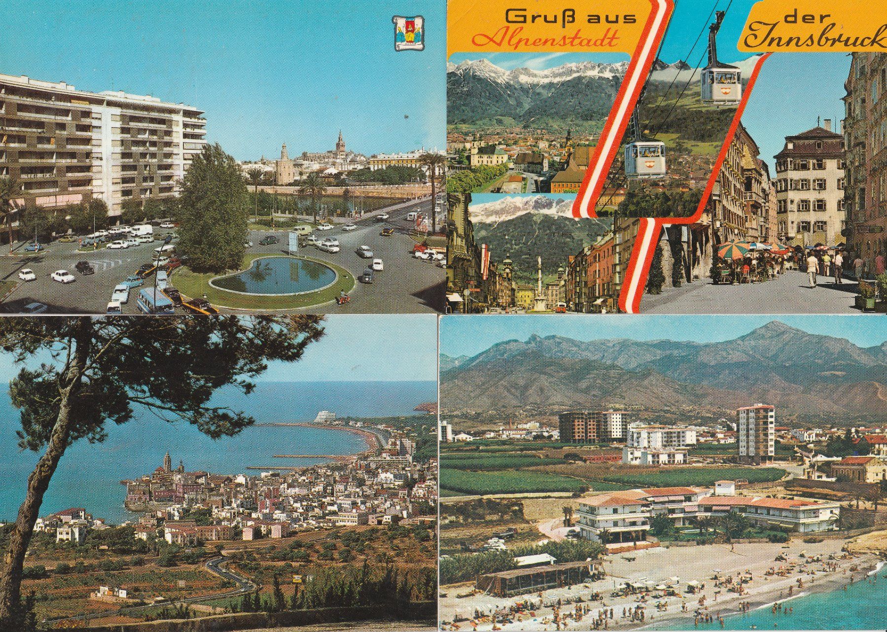 Cartoline postali: 40 Karten Ausland – Usato da Lumbrein venduto da made02 7