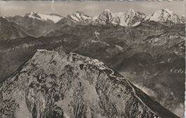 AB 175 Flugbild Niesen-Kulm (2367m) mit Berner Alpen, 1944