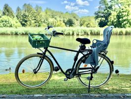 🚲Top Familienvelo mit 2er Kinderanhänger und Kindersitz ✅