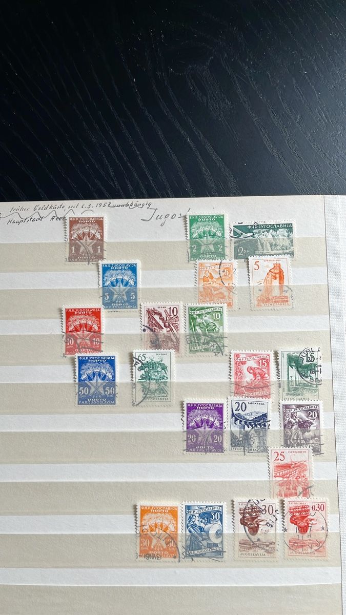 Tutti i francobolli: Sammlung Jugoslawien Briefmarken – Usato da Zürich venduto da pantelicarsenije