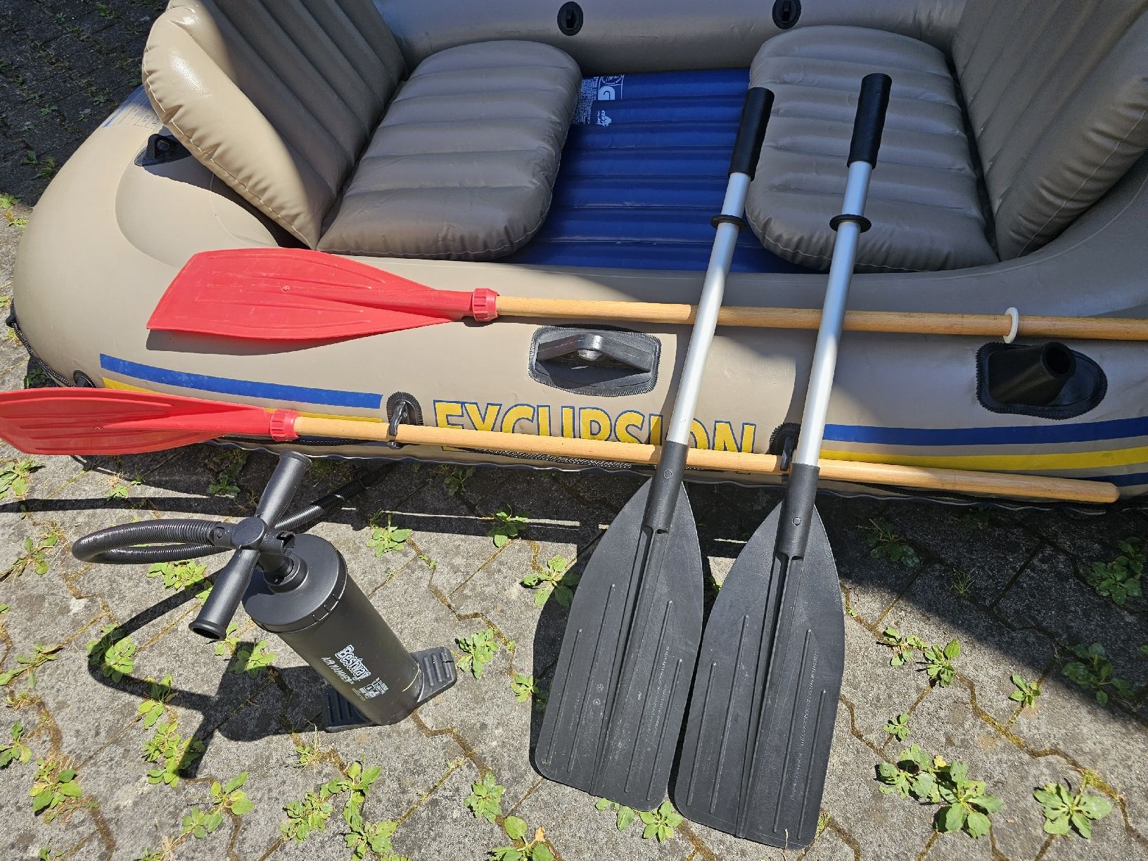 Bateaux: Intex Gummiboot Excursion 3 – D'occasion à Lengnau AG par papamarc 2