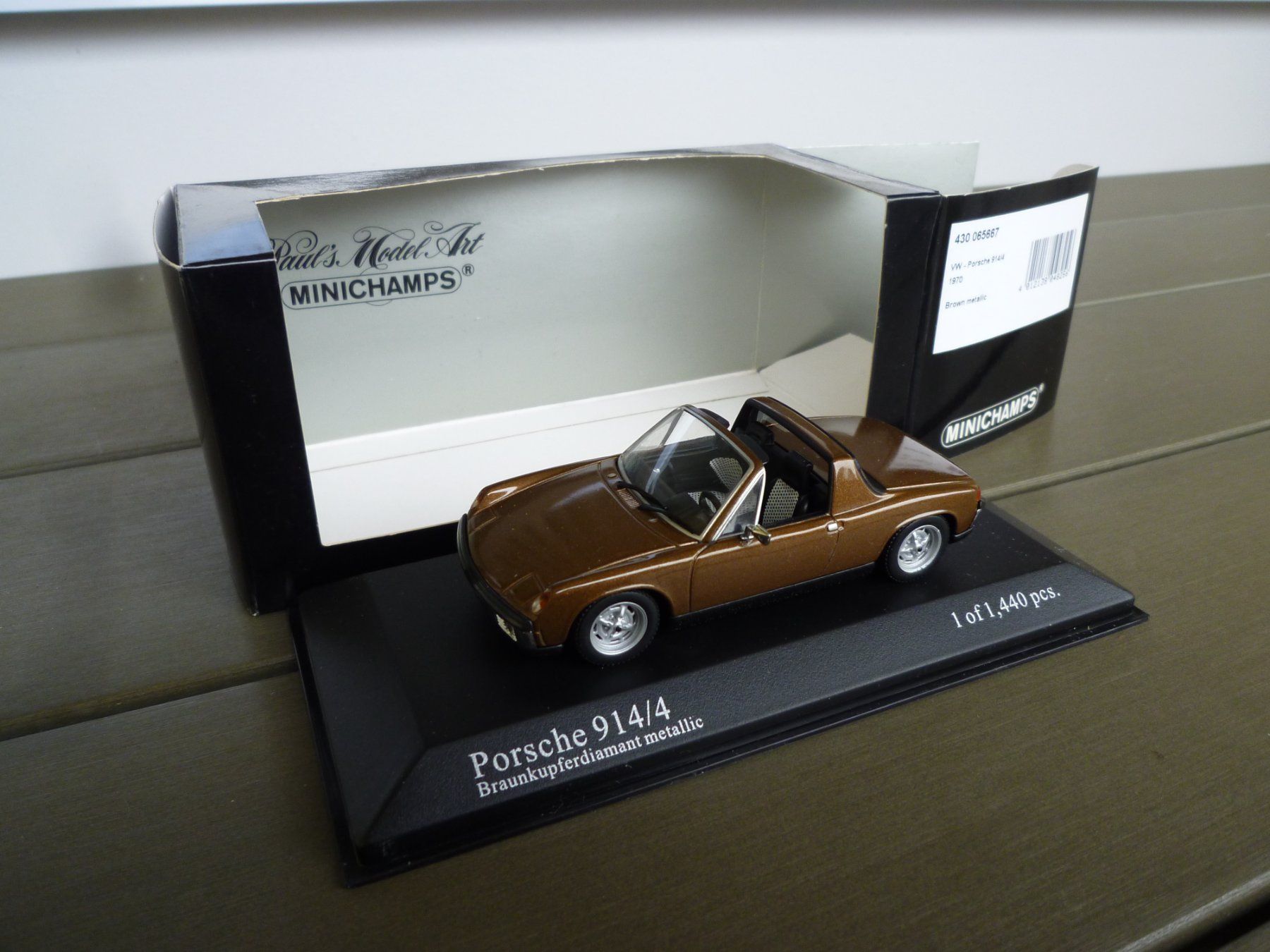 Minichamps Modellautos: Porsche 914/4 (1970) – Neu und originalverpackt aus Flawil von Imperiosud 5